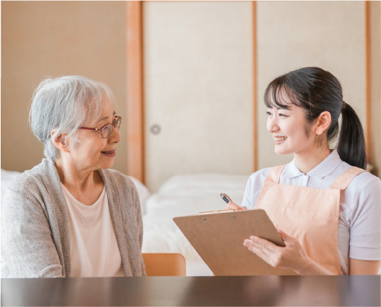 通院が難しい⽅のために、ご⾃宅で安⼼できる医療を